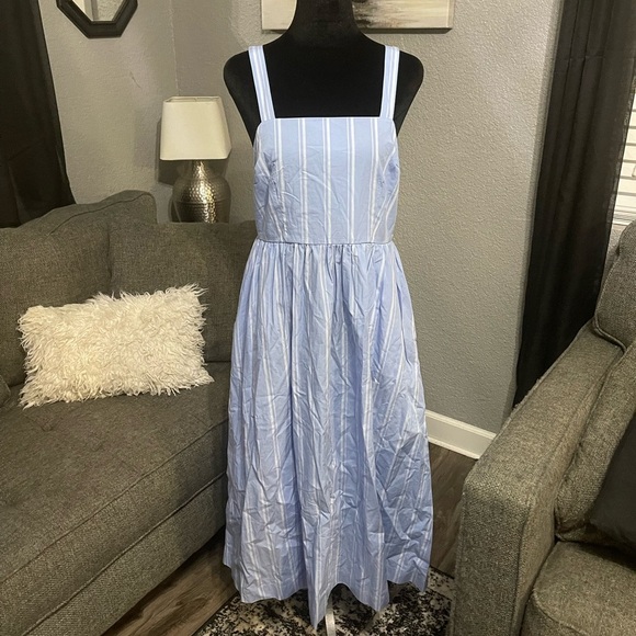 NEW💙 Blue Stripe Sundress - Picture 1 of 6